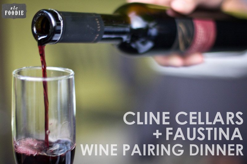 Faustina with Cline Cellars Headers by SLCfoodie